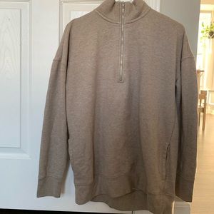 Aerie half zip tunic sweatshirt